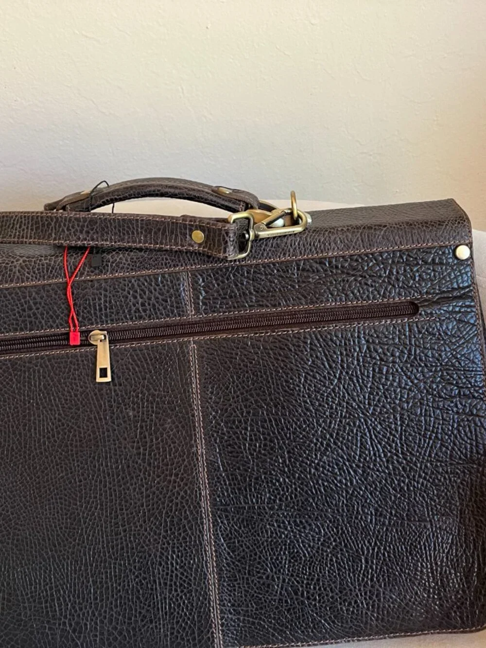 Nice brand new leather briefcase